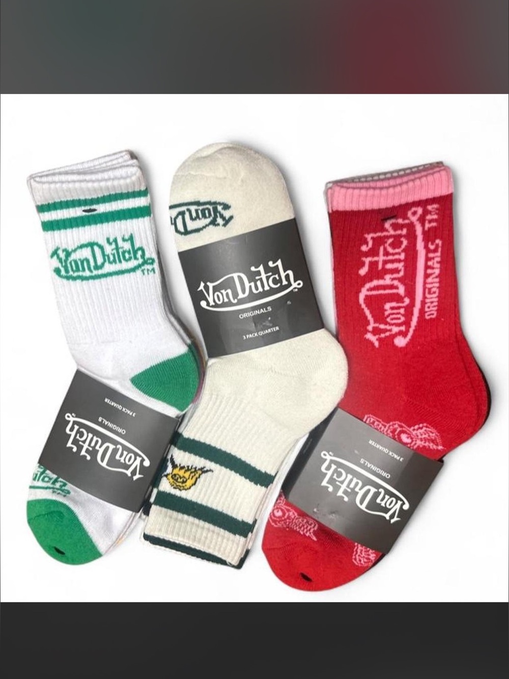 New Von Dutch sock bundle.